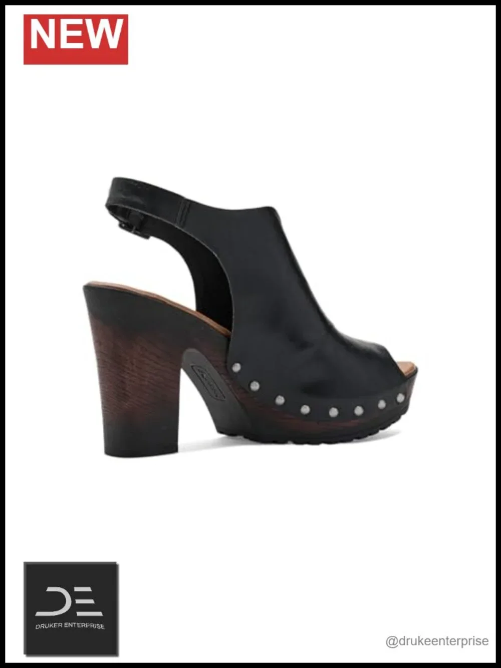 Womens Arden Platform Sandals 4 Inch Heel Wood Grain Wedge Vegan
